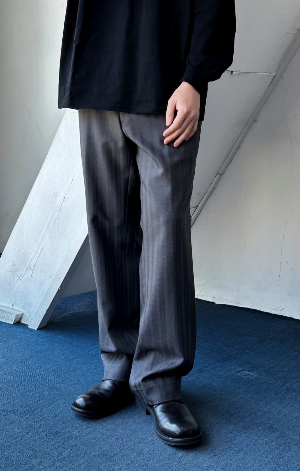 JPN made 1 pleats wide trouser 상품이미지10