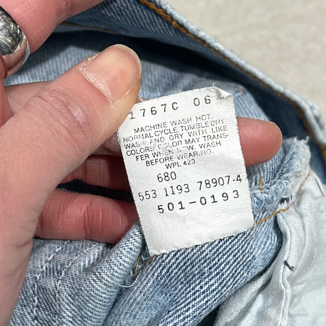 usa 리바이스 501 데님팬츠 s08992 상품이미지10