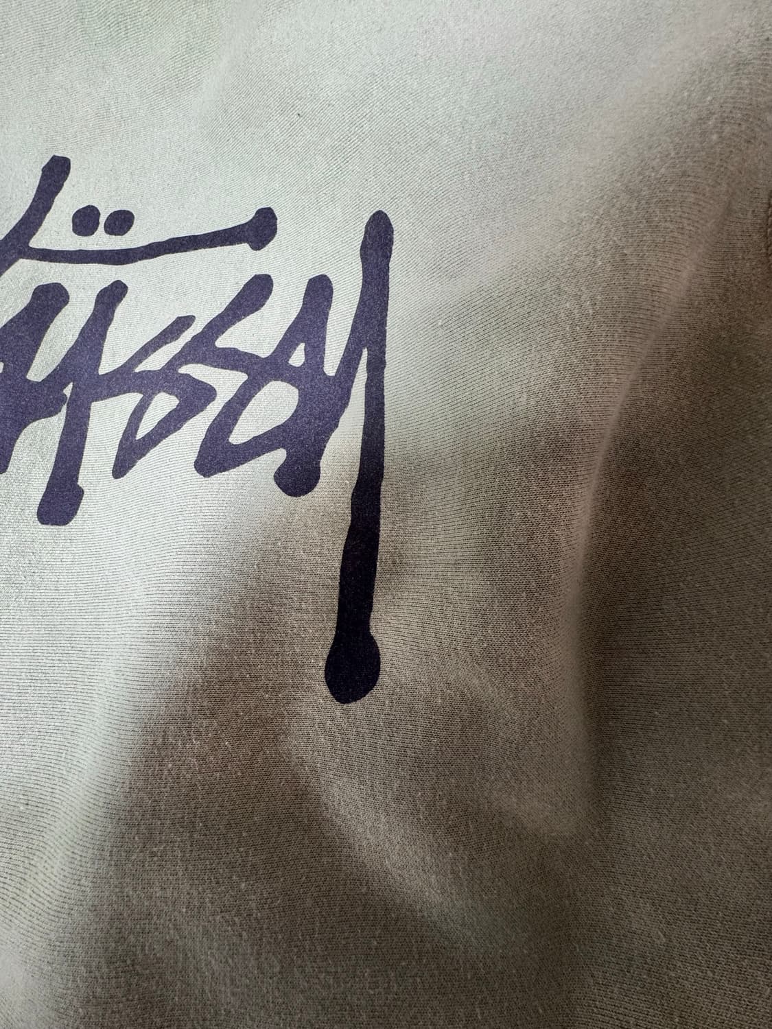 스투시 베이직 후드집업 모스 2023 S 상품이미지2