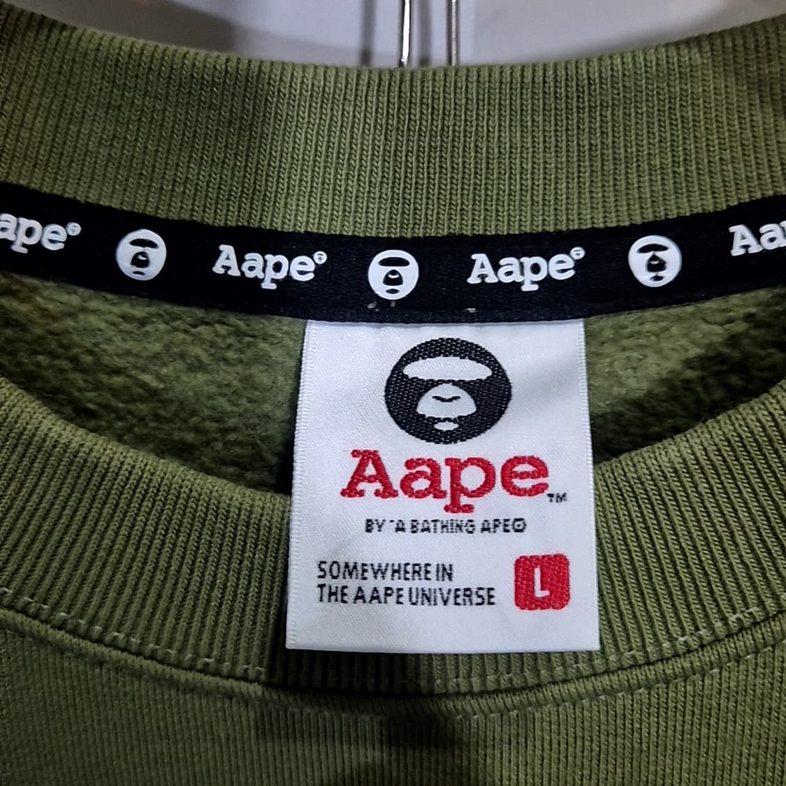 Aape 에이프 카모플라쥬 맨투맨 상품이미지7