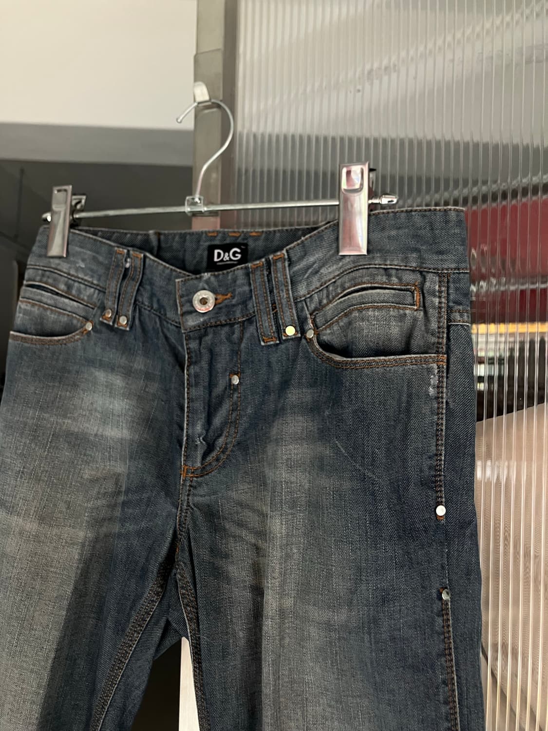 돌체앤가바나 실버스터드 데님진 상품이미지1