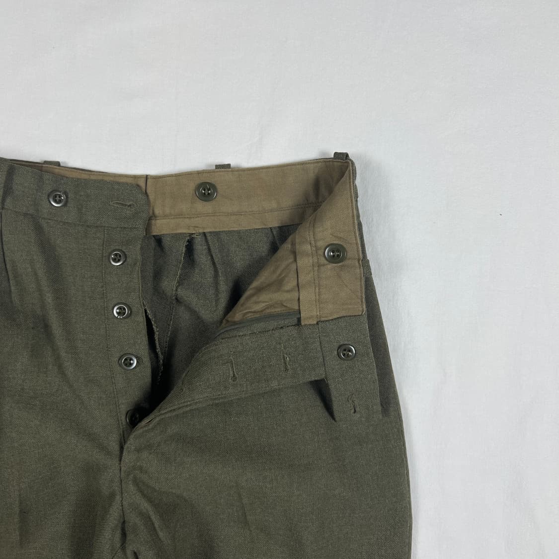 70’s belgian army 울 팬츠 바지 상품이미지5