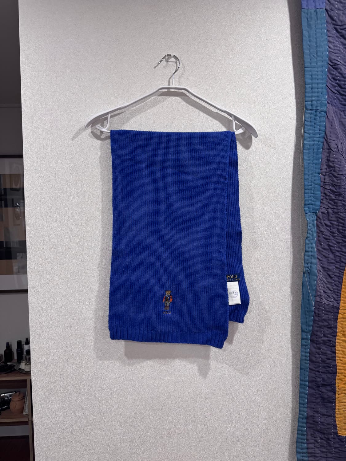 랄프로렌 니트 머플러 상품이미지1