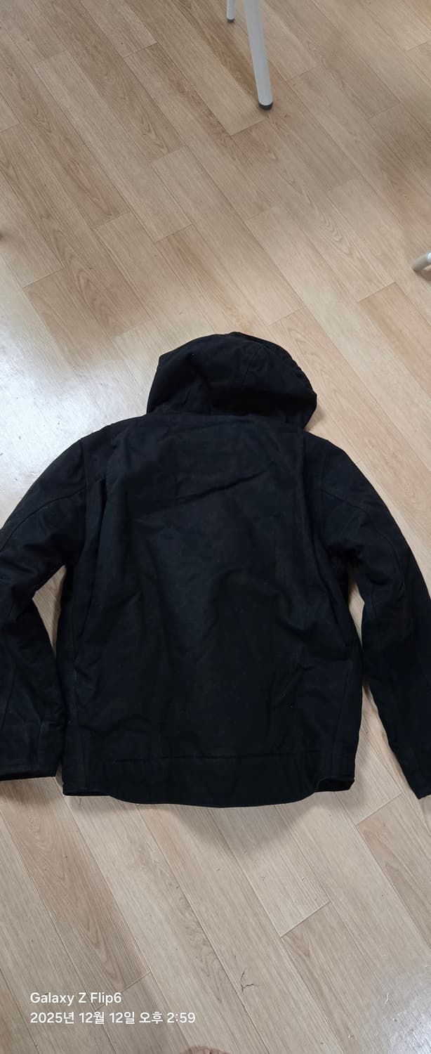 칼하트 워시드 덕 쉐르파 자켓 M 상품이미지7