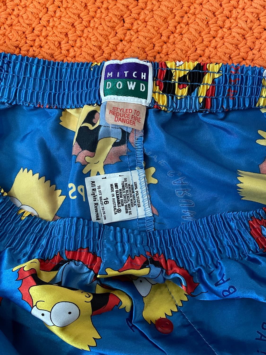 90s 바트 심슨 홈웨어 상품이미지3