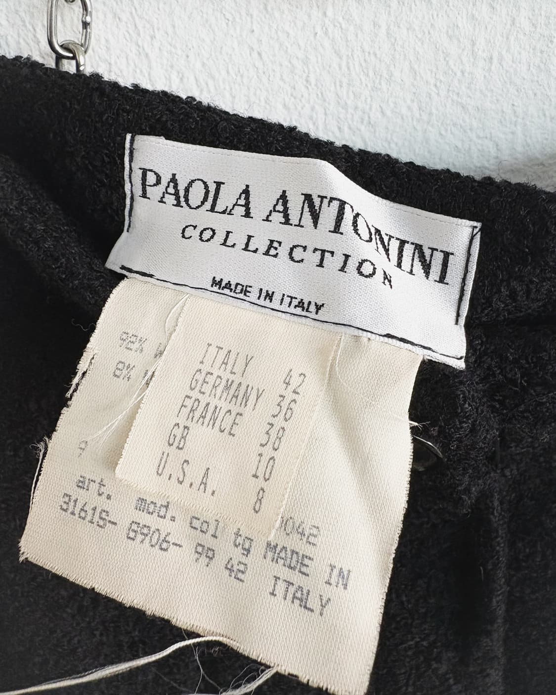 80s 파올라 안토니니 울 셋업 수트 상품이미지10