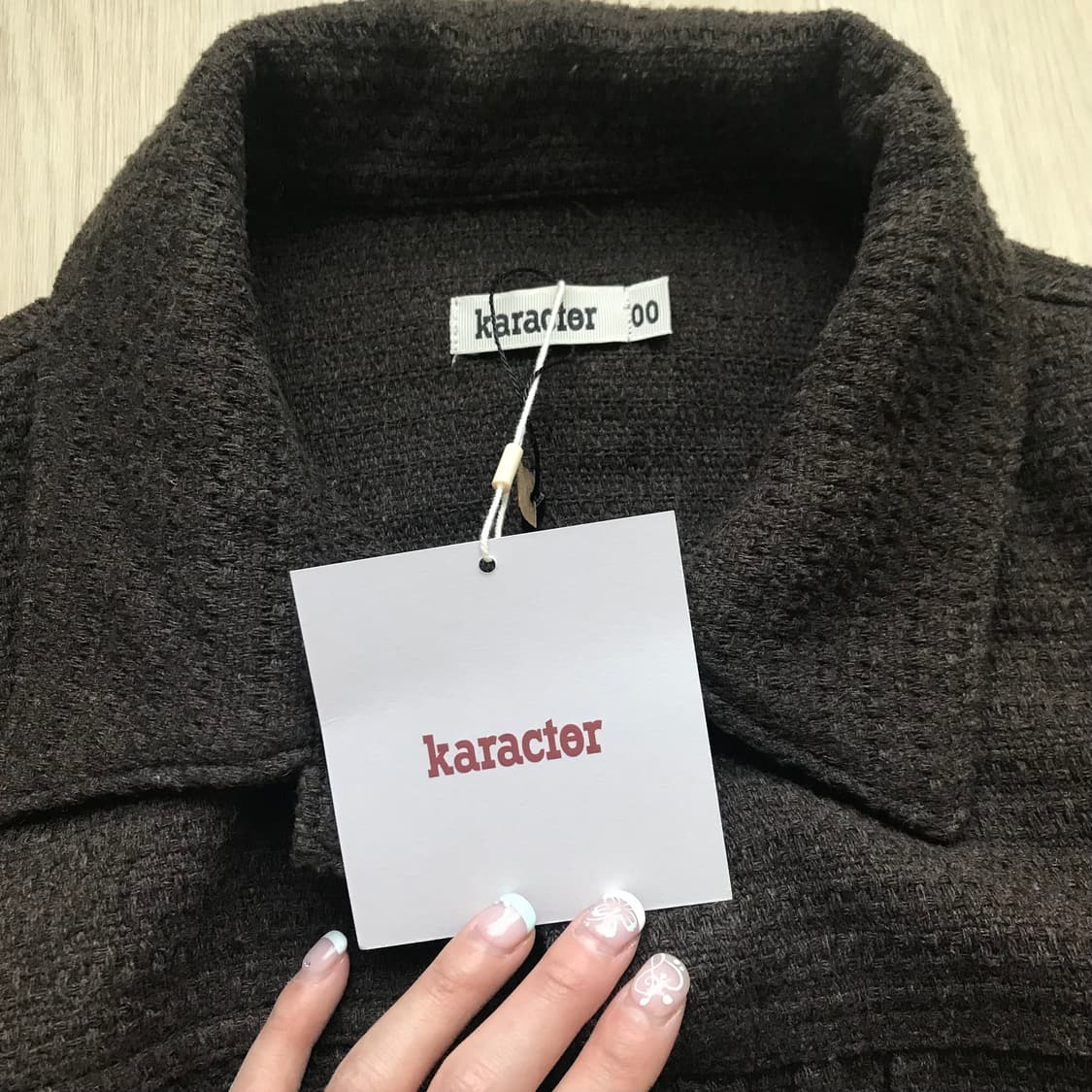카락터 weave trucker jacket 상품이미지2