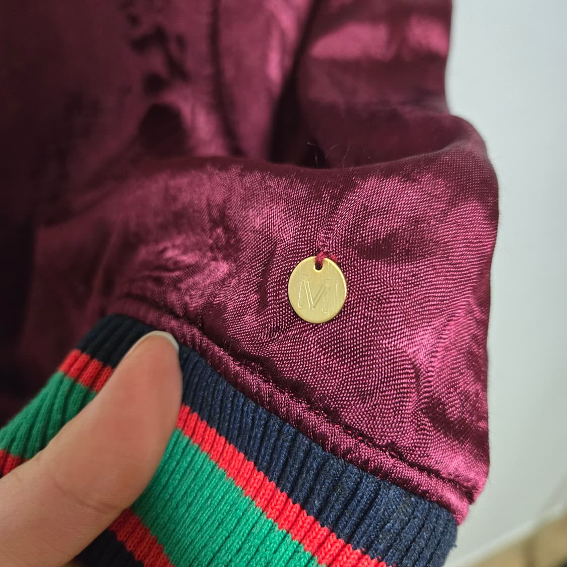 뮤베일 새틴 스카쟌 블루종 / 여성 자켓 상품이미지8