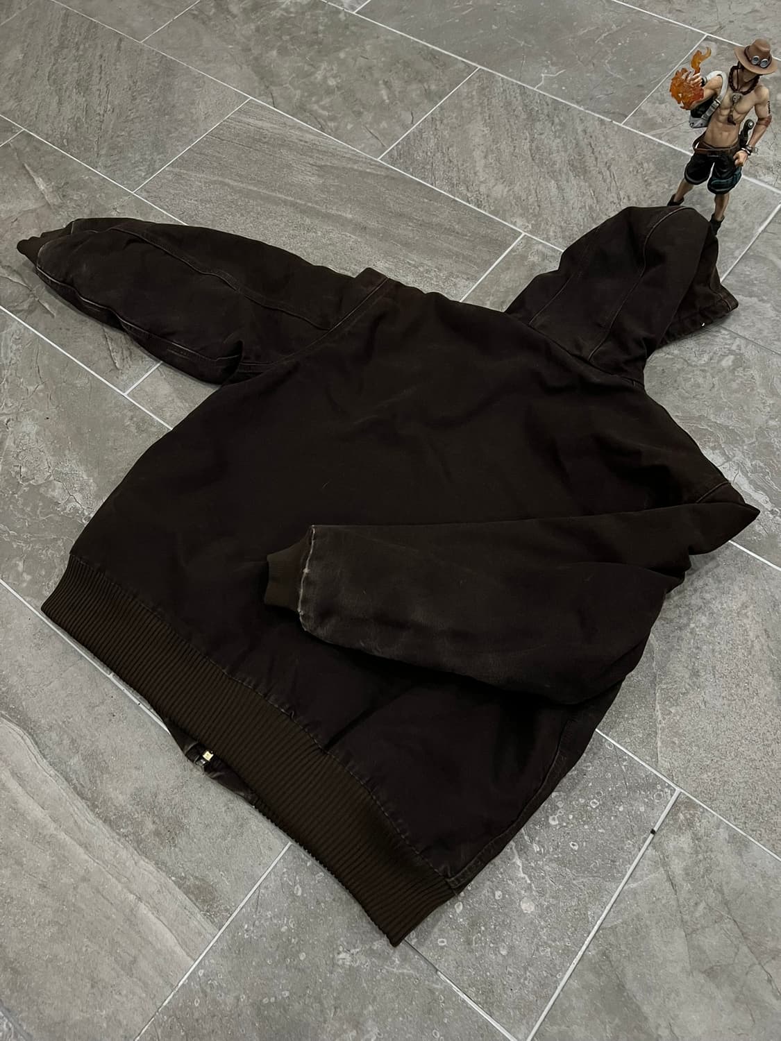 (XL) 칼하트 덕 액티브 후드자켓 J130 DKB 다크브라운 상품이미지9