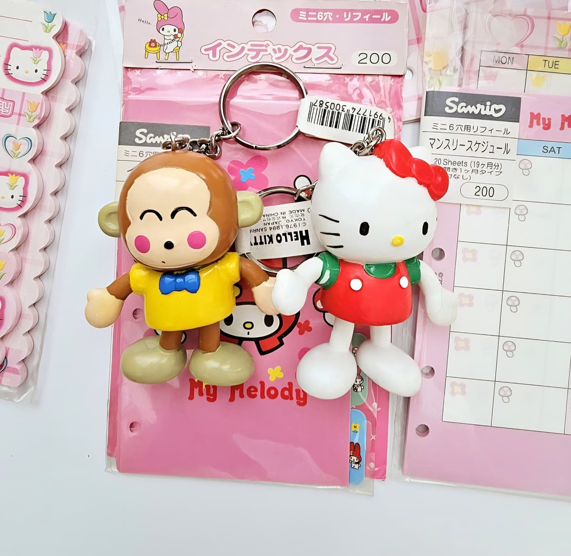 산리오벤더블2종세트 키티벤더블, 키티 벤더블, 벤더블 몽키치 상품이미지5