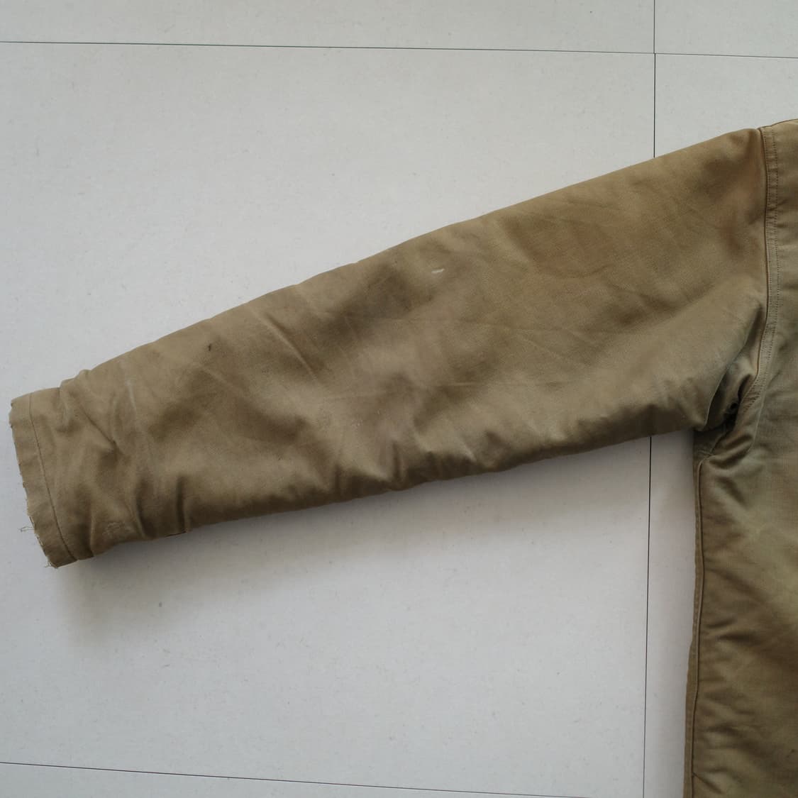 40s WWII 미해군 오리지널 USN 덱지켓 NXsx 38 상품이미지8