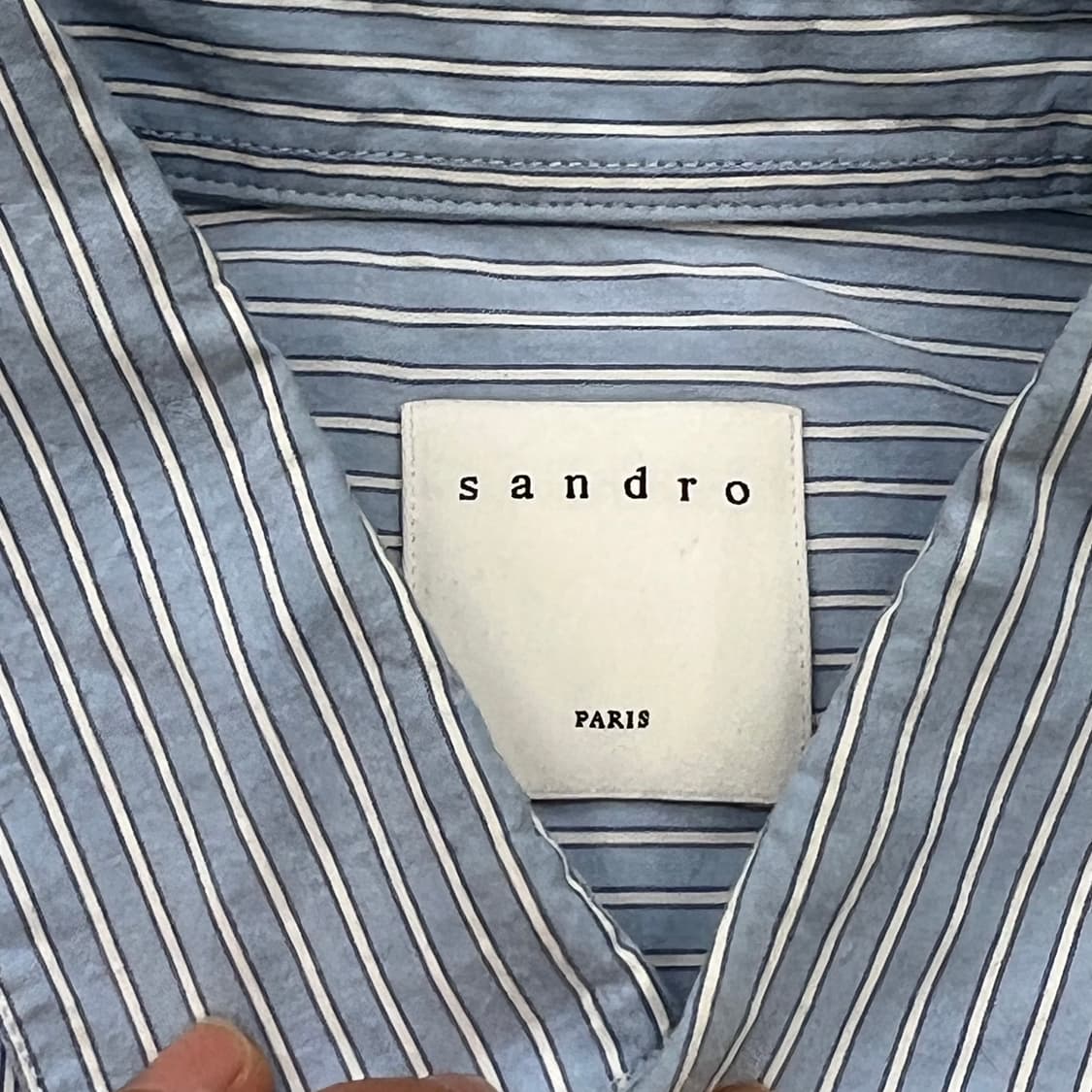 산드로 스트라이프 셔츠 r2326 상품이미지5