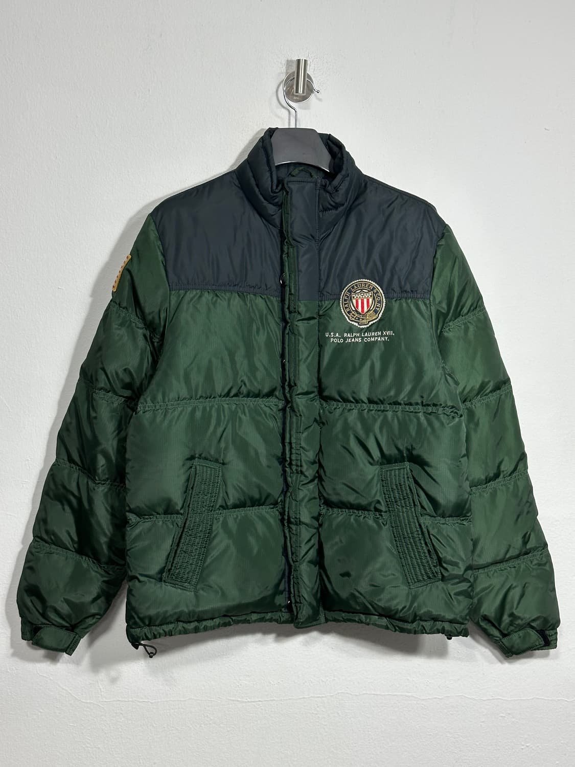 폴로 성조기 패딩 덕다운 L사이즈 상품이미지1