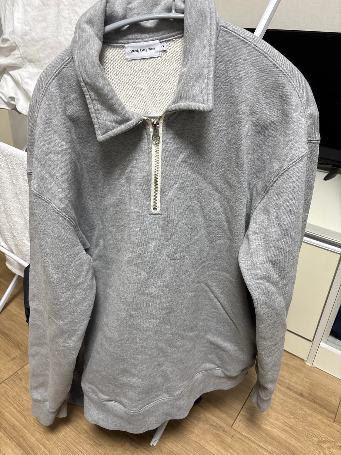 스테디에브리웨어 하프집업 스웻셔츠 상품이미지1