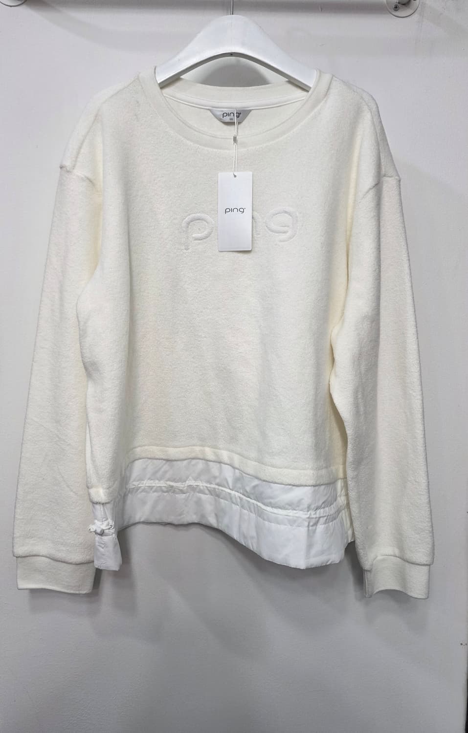 PING 여성 골프 후리스 긴팔티 상품이미지1
