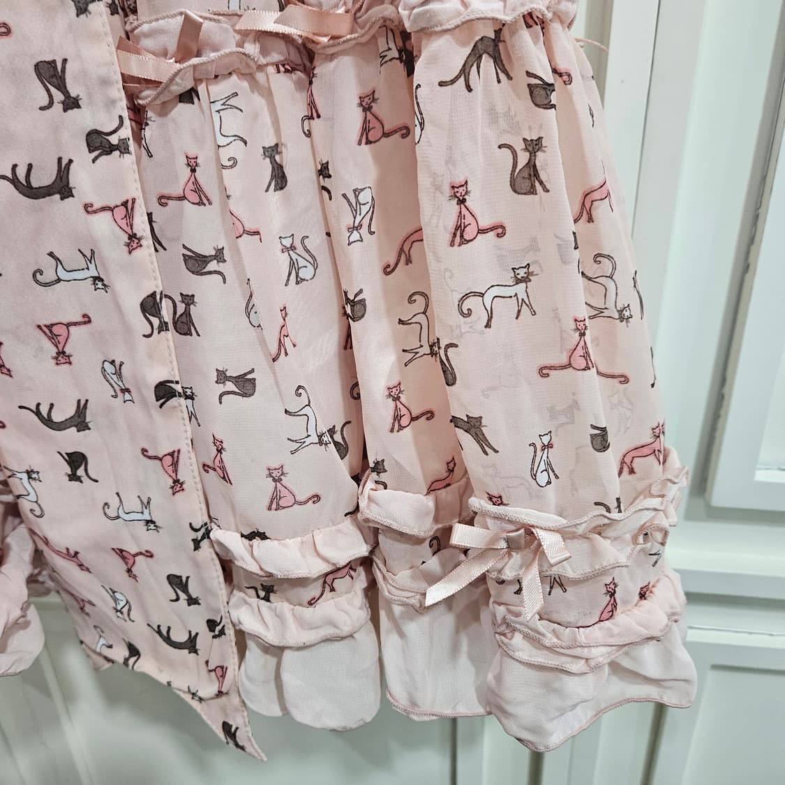 바디라인(BODYLINE)  레이스업 원피스 상품이미지7