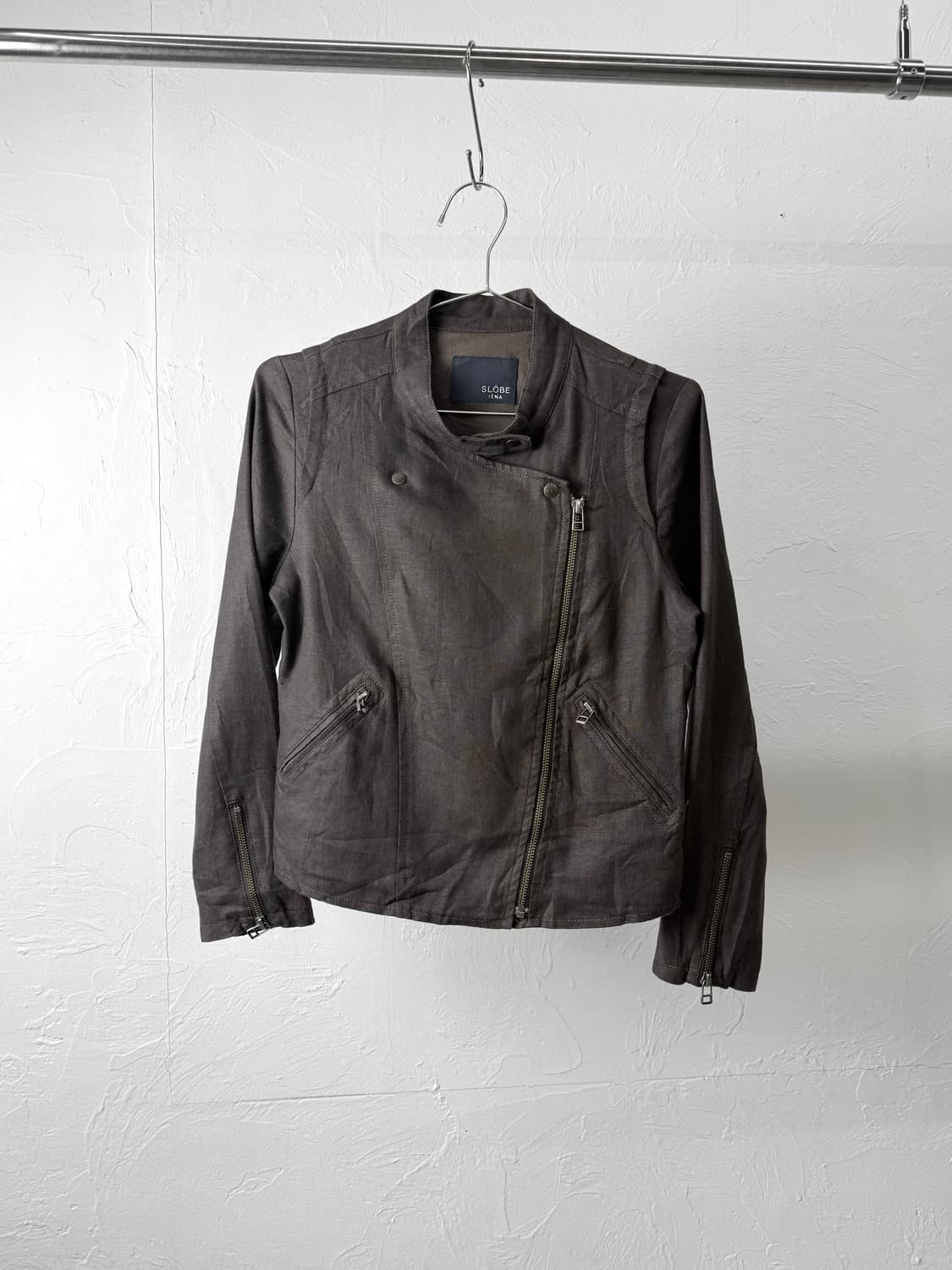 Slobe Iena 사선 자켓 상품이미지1