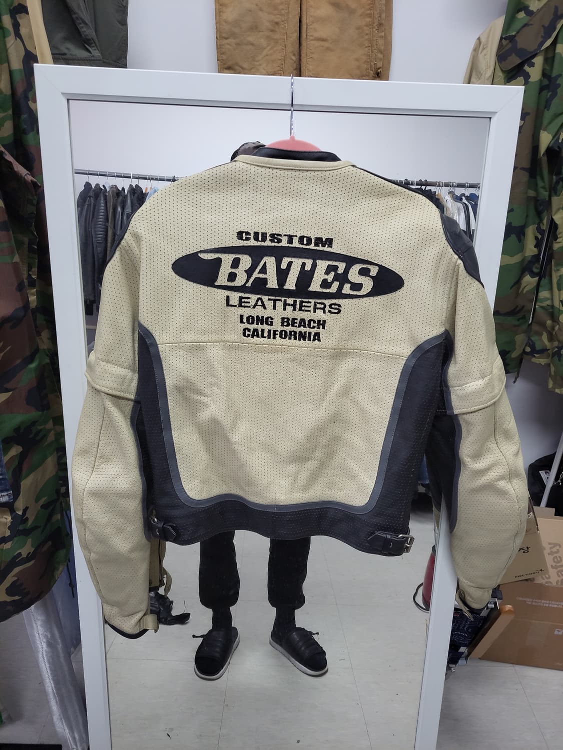 Betes 바이커 가죽 자켓 L 상품이미지2