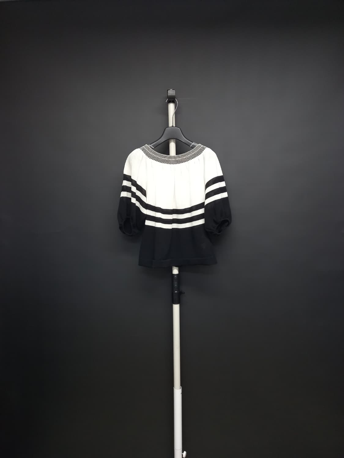 미샤 춘하 면 나일론 니트 블라우스 55 상품이미지1