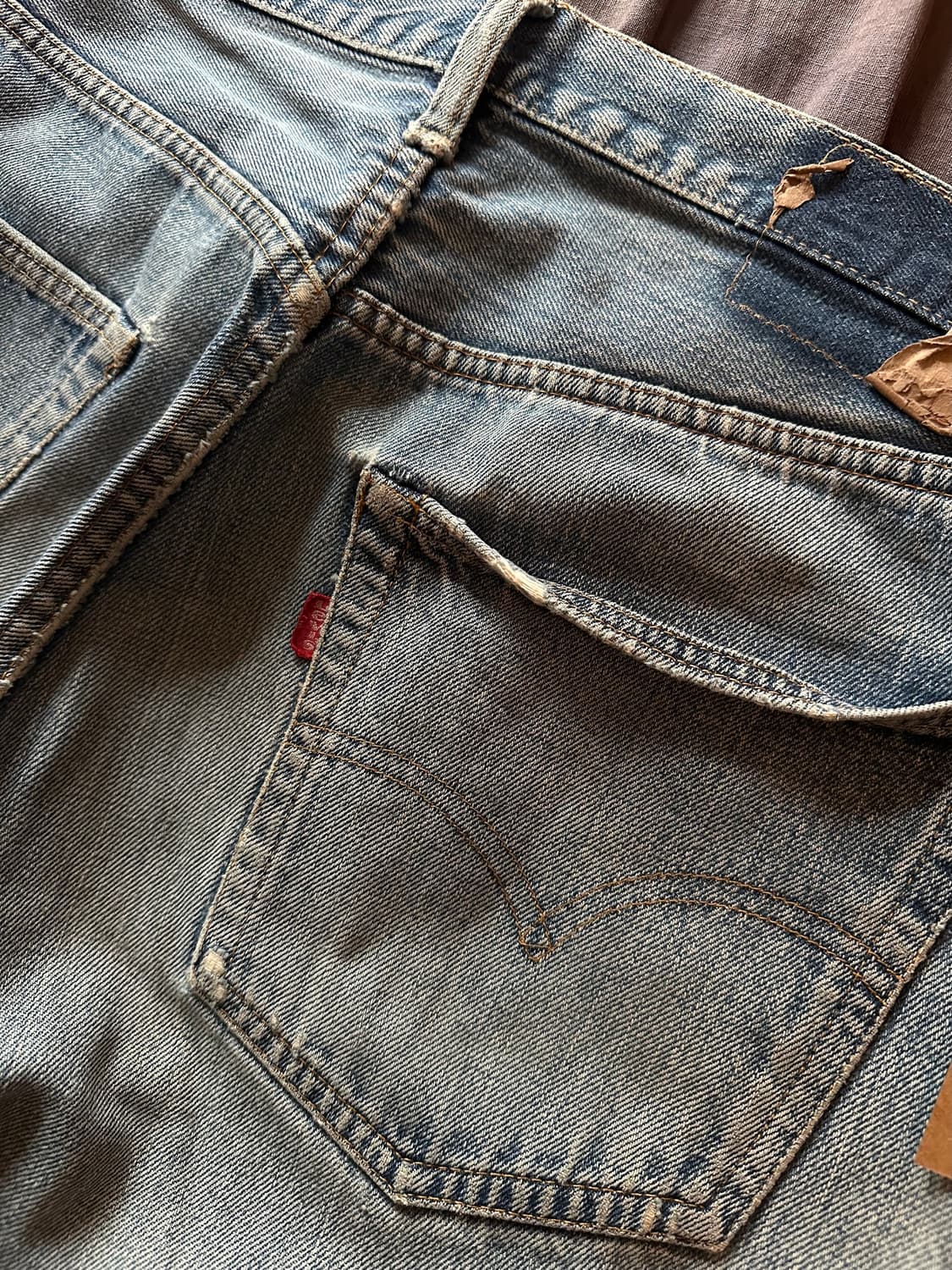 70s Levis 501 66전기 Selvedge Denim Pants 상품이미지7