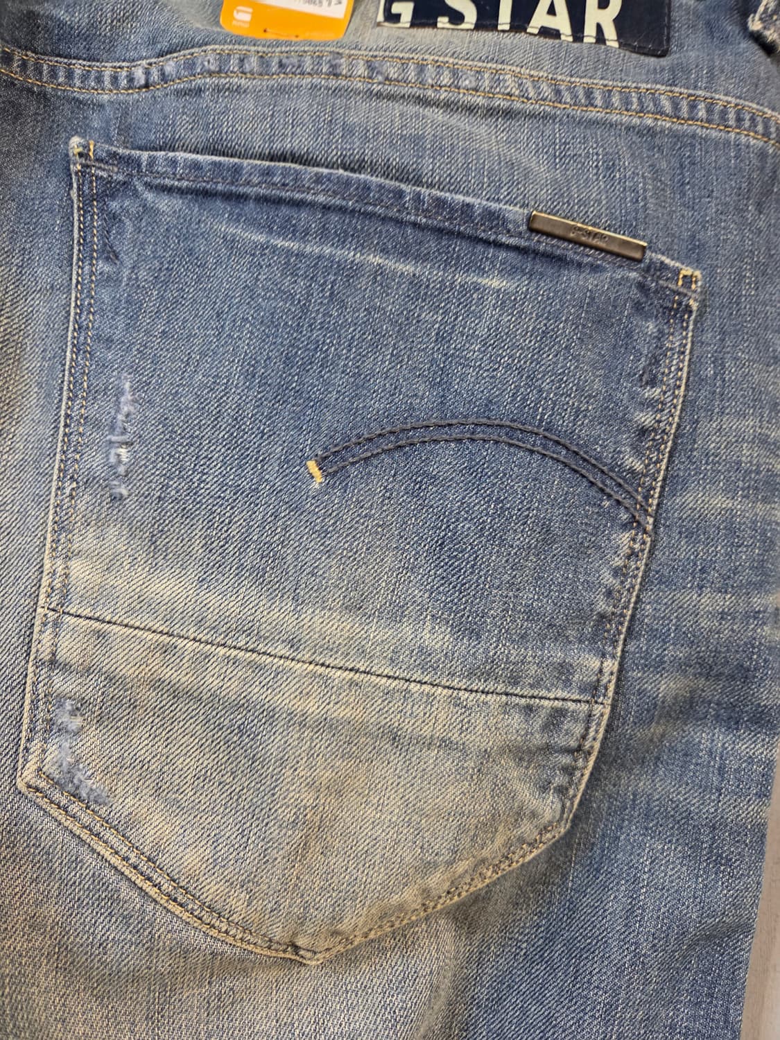 G-STAR ARC 3D루즈 테이퍼드 데님 진청(W29/L30) 상품이미지6