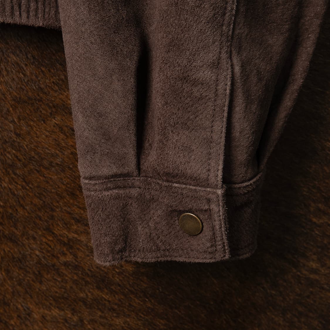 [100] 언앤써드미스테리 피그스킨 스웨이드 레더 봄버자켓  상품이미지5