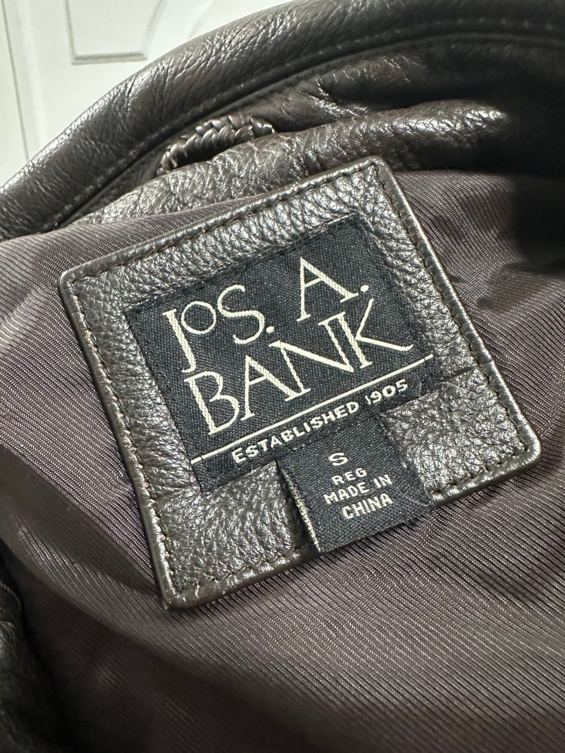 조스에이뱅크 JOSABANK A-2 레더 자켓 상품이미지5