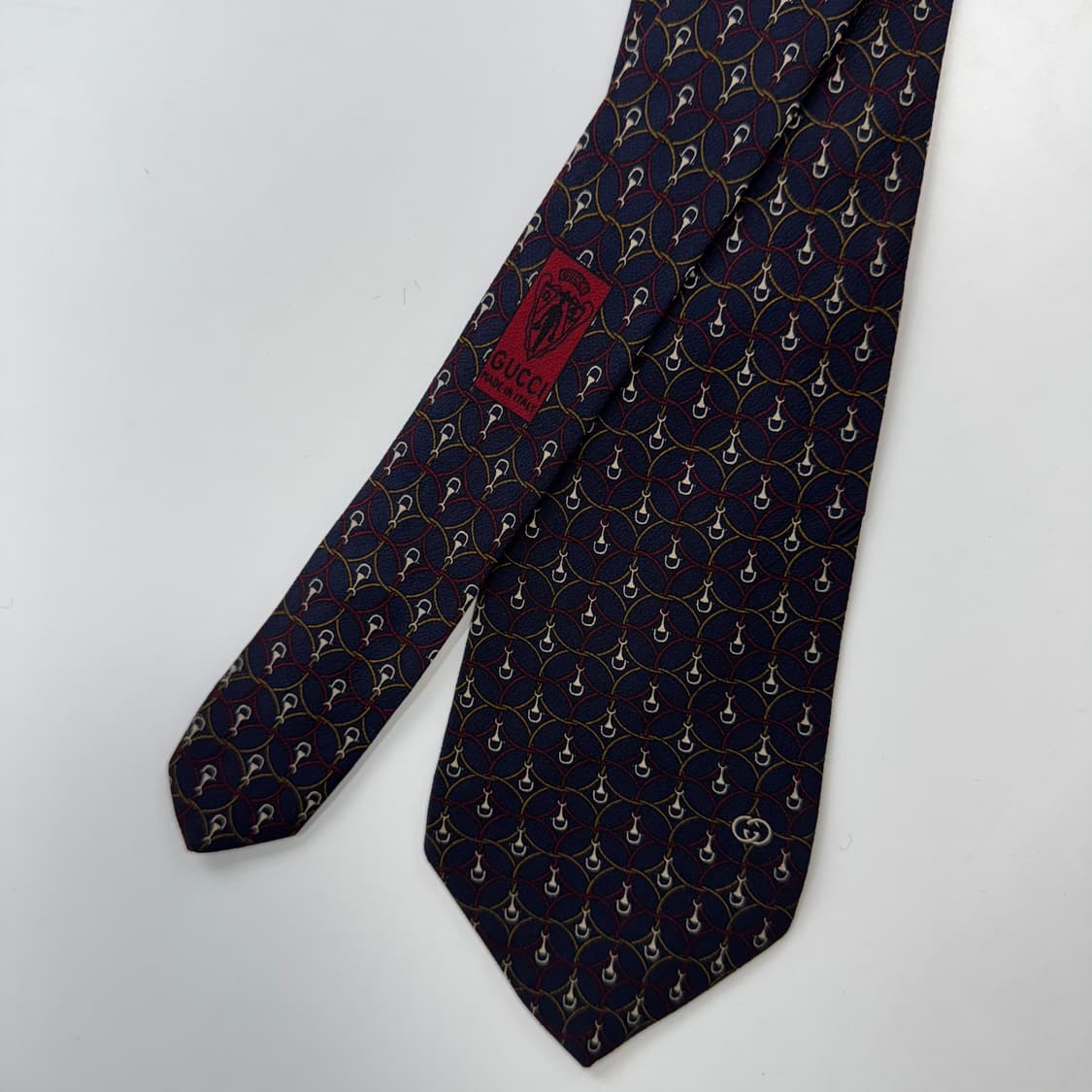 구찌(GUCCI) 심플로고 명품 정품 넥타이 상품이미지3