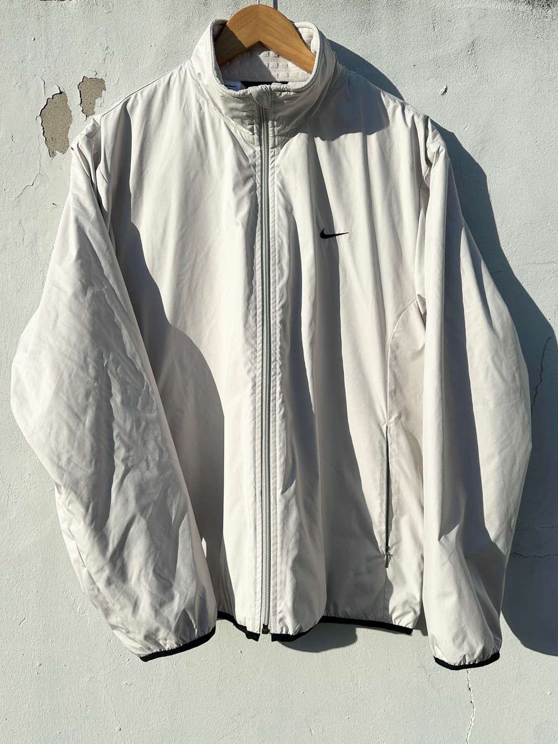 [L] 00s 나이키 골프 화이트 자켓 상품이미지1