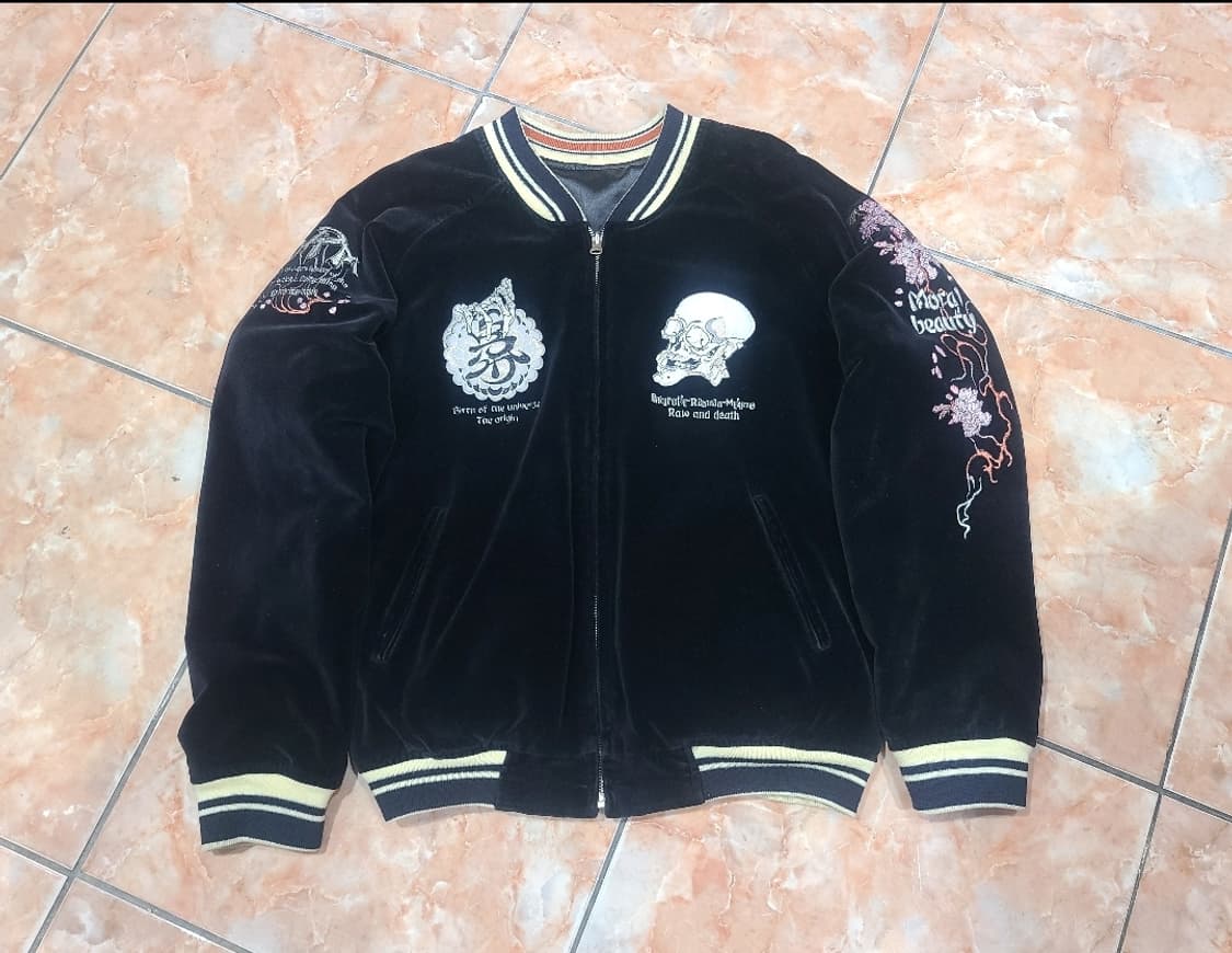 B-R-M SEVEN LUCKY GODS 리버시블 스카쟌 상품이미지4