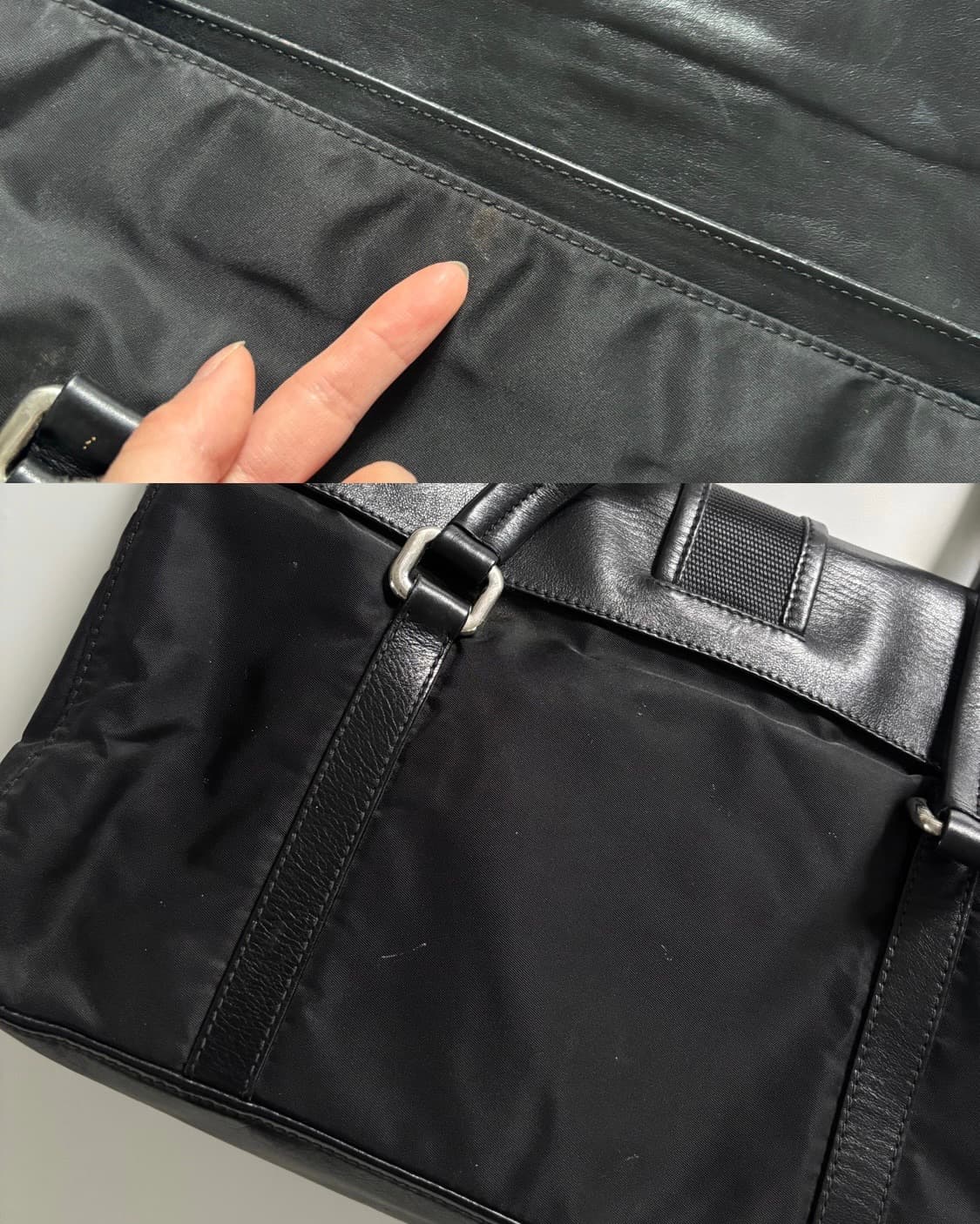 Prada 프라다 블랙 버클 백 상품이미지10