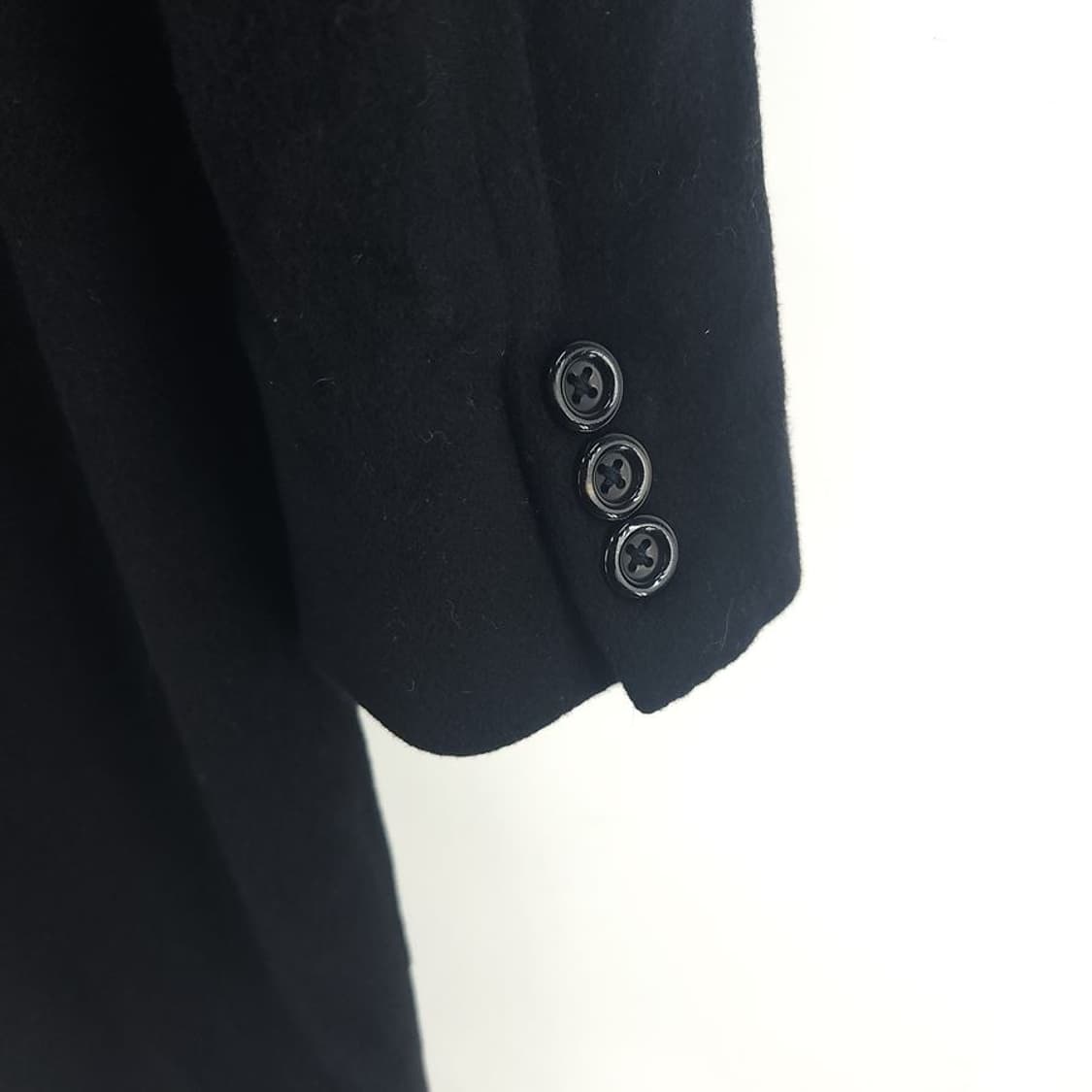 [여M]버버리 블랙 울 모직 코트[Y5C-272] 상품이미지7