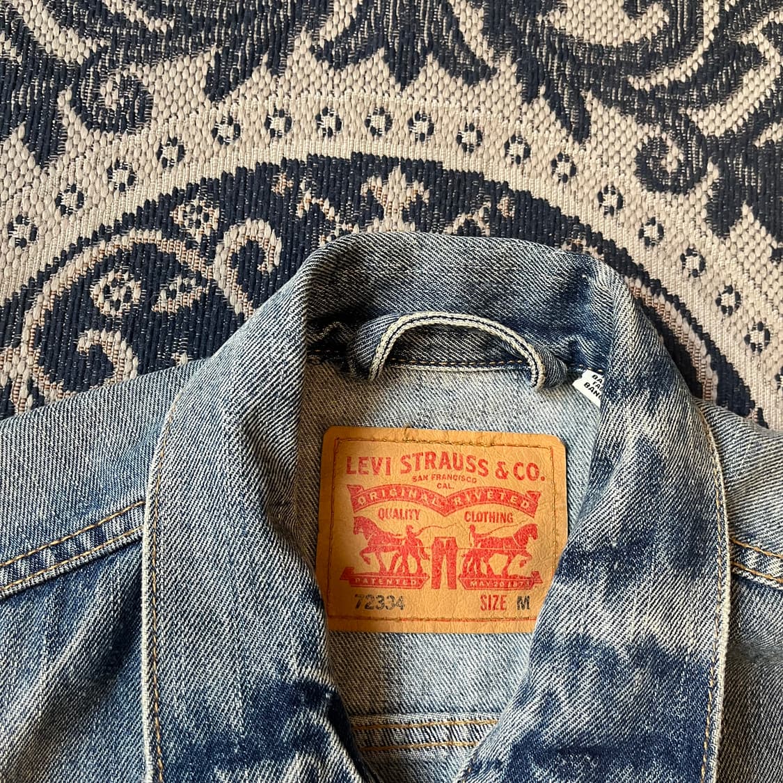 M 리바이스 72334 데님 자켓/W2221 상품이미지4