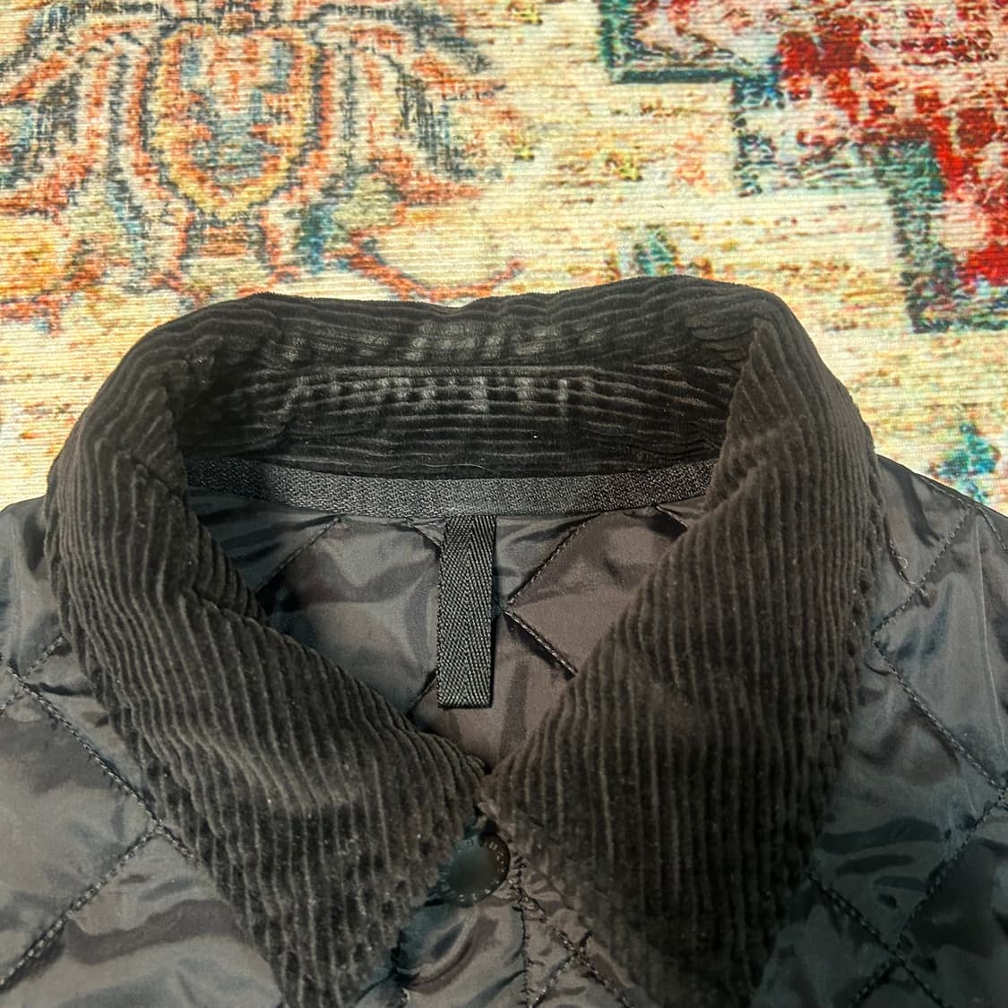 [XL] 바버 19SS 블랙 퀄팅자켓 상품이미지6