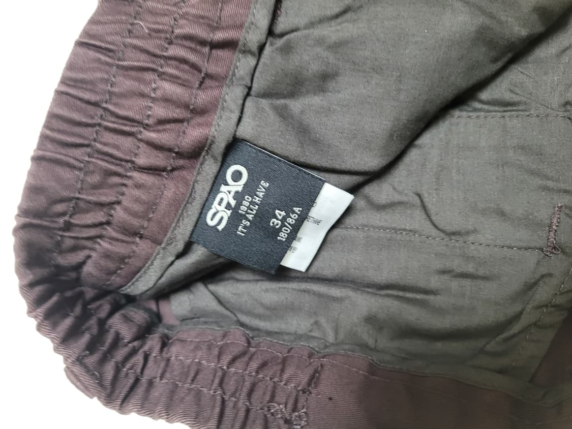스파오 SPAO 남자 사이드밴드 치노 34 버건디 상품이미지6
