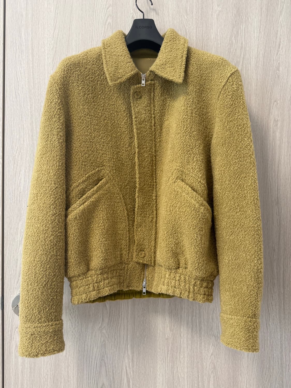 [46] 엘무드 클로버 부클 블루종 점퍼 상품이미지1