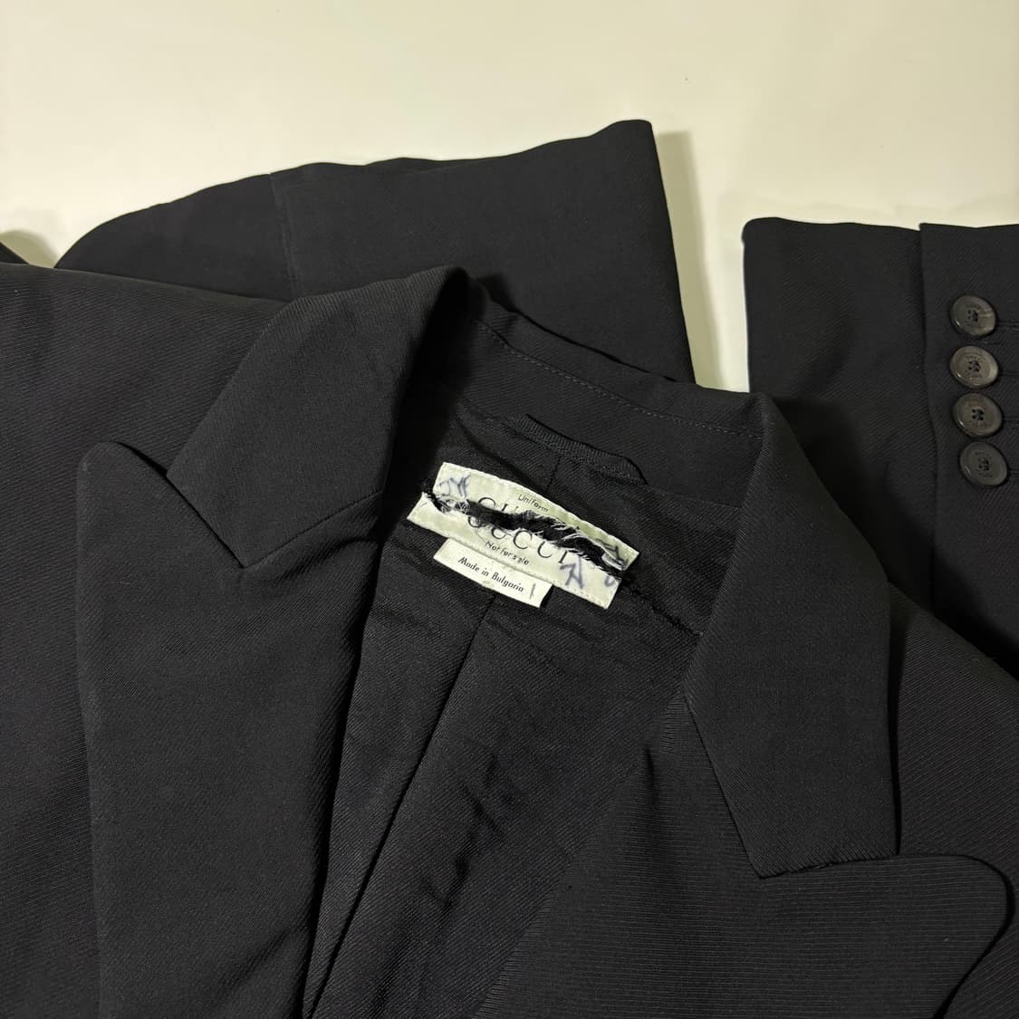 38 우먼S-M 구찌 GUCCI 블랙 블레이저 상품이미지5