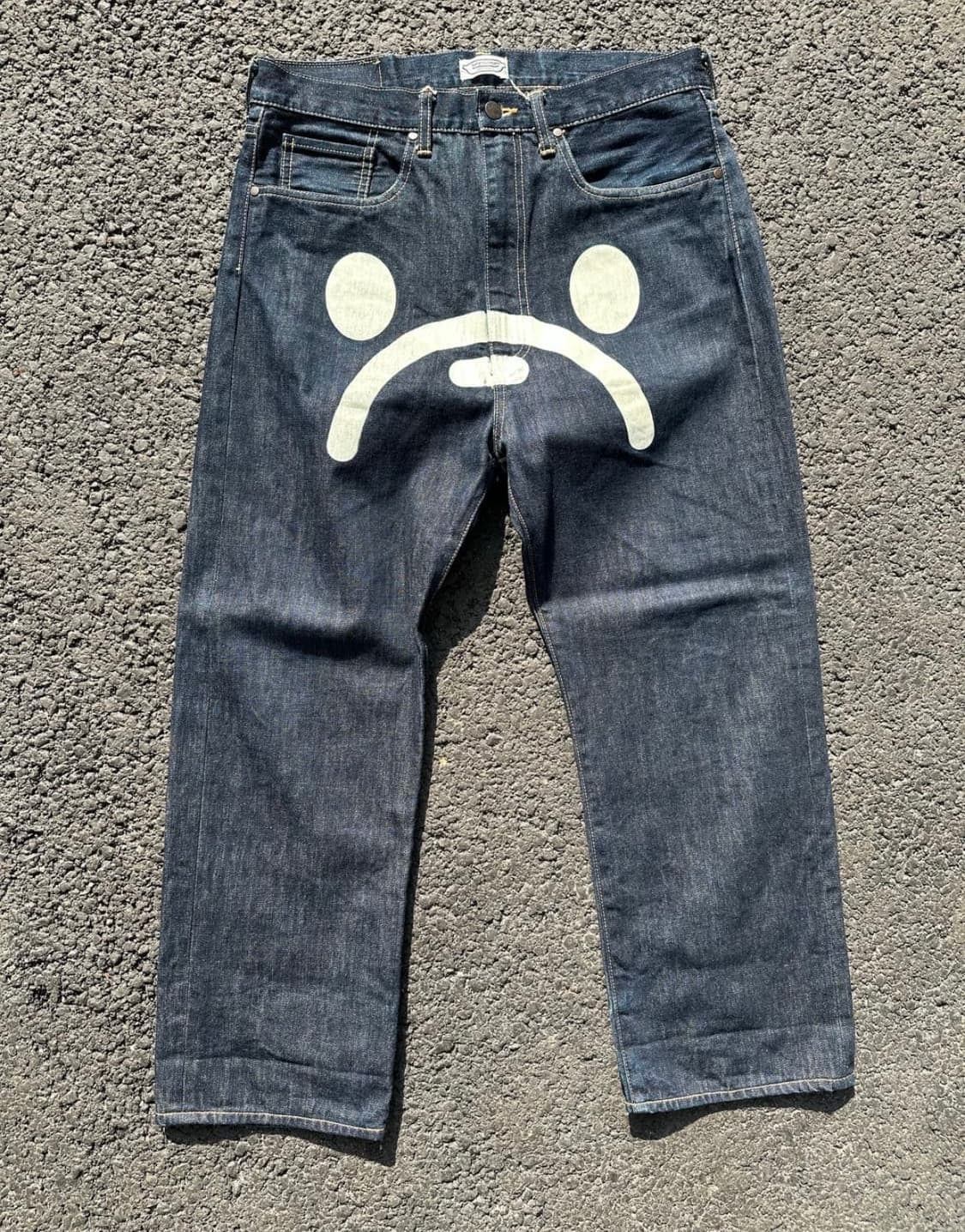 베이프 마일로 데님 팬츠 M 상품이미지1