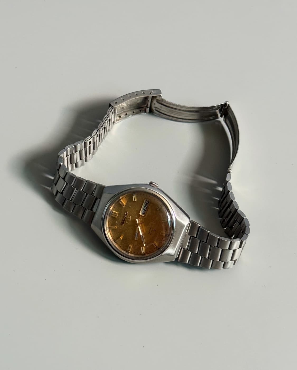 vintage SEIKO 5 Automatic metal watch 상품이미지3