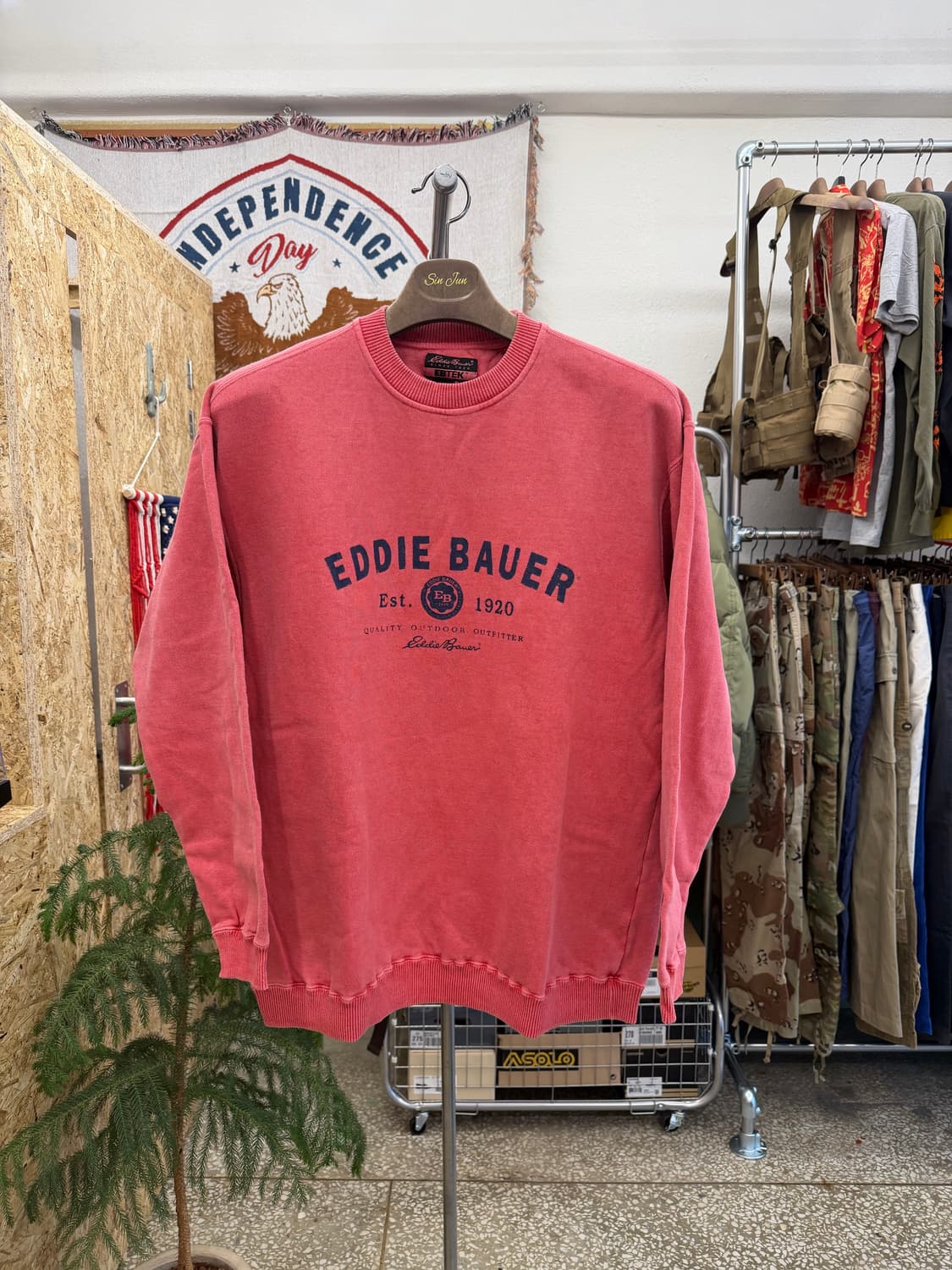 90s 에디바우어 EBTEK 맨투맨 상품이미지1