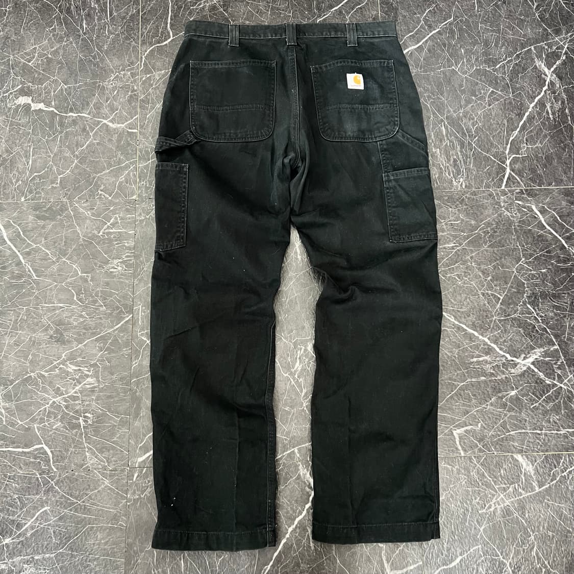 칼하트 B324-BLK 릴렉스드 워크 팬츠 블랙 상품이미지5