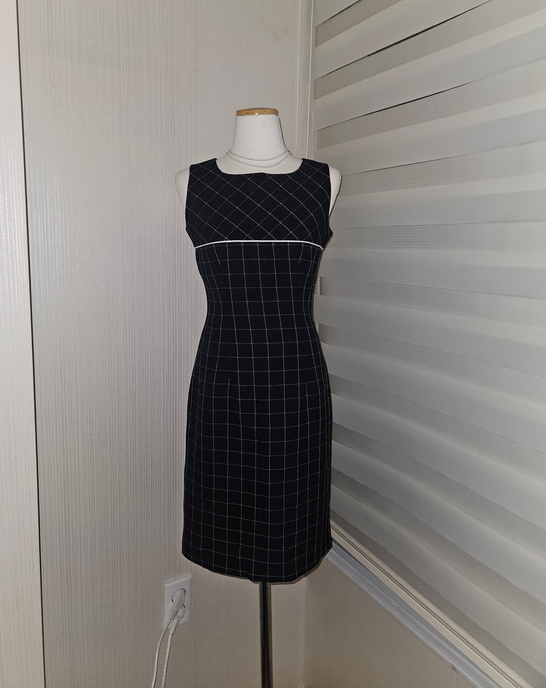 빈티지 네이비 히메 원피스 상품이미지1