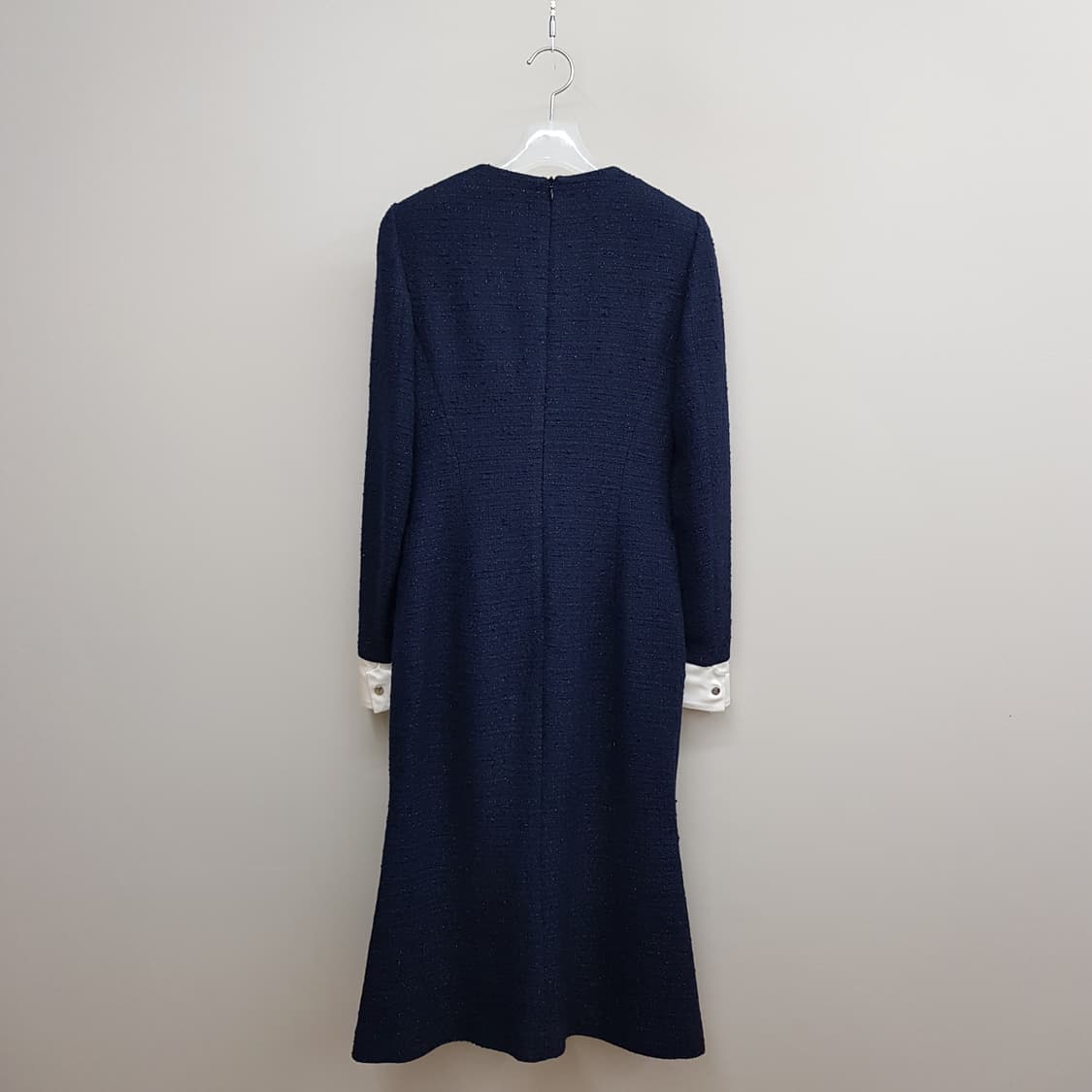 미샤 2020 미샤 트위드 배색 롱원피스 82-94-155사이즈 상품이미지5