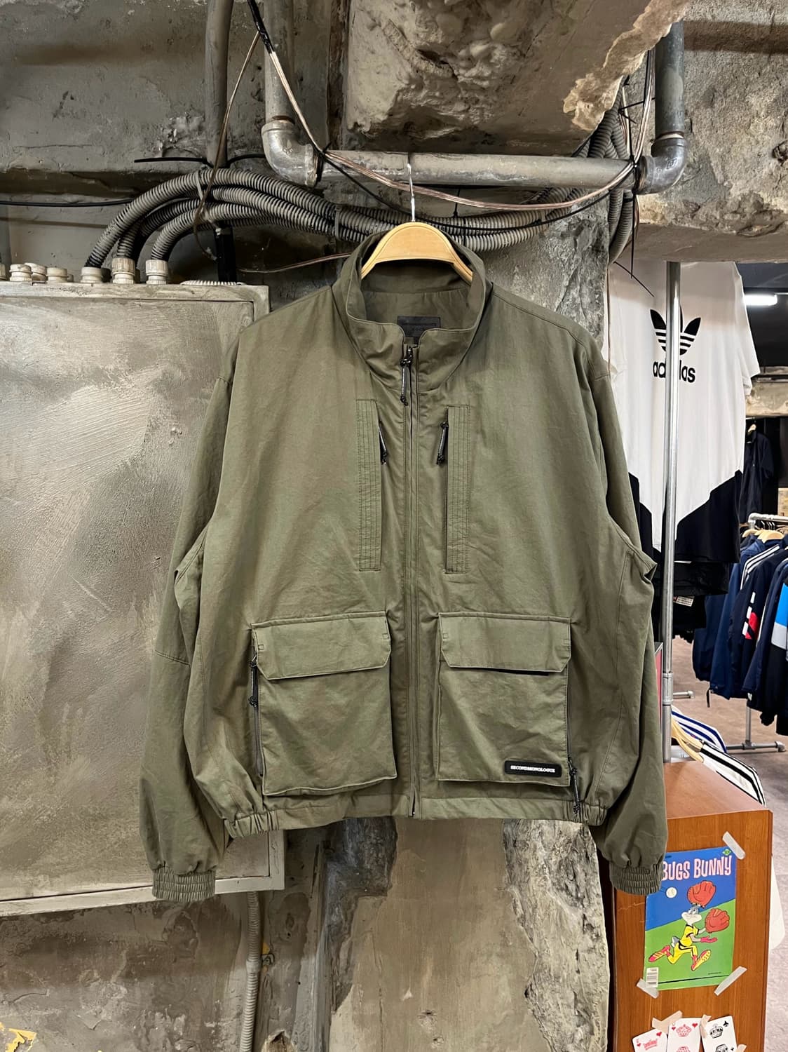 세컨모놀로그 컨템포러리 필드 자켓 카키 M #csz2652 상품이미지1