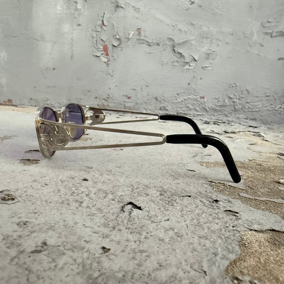 장 폴 고티에 블루렌즈 실버 선글라스 상품이미지2