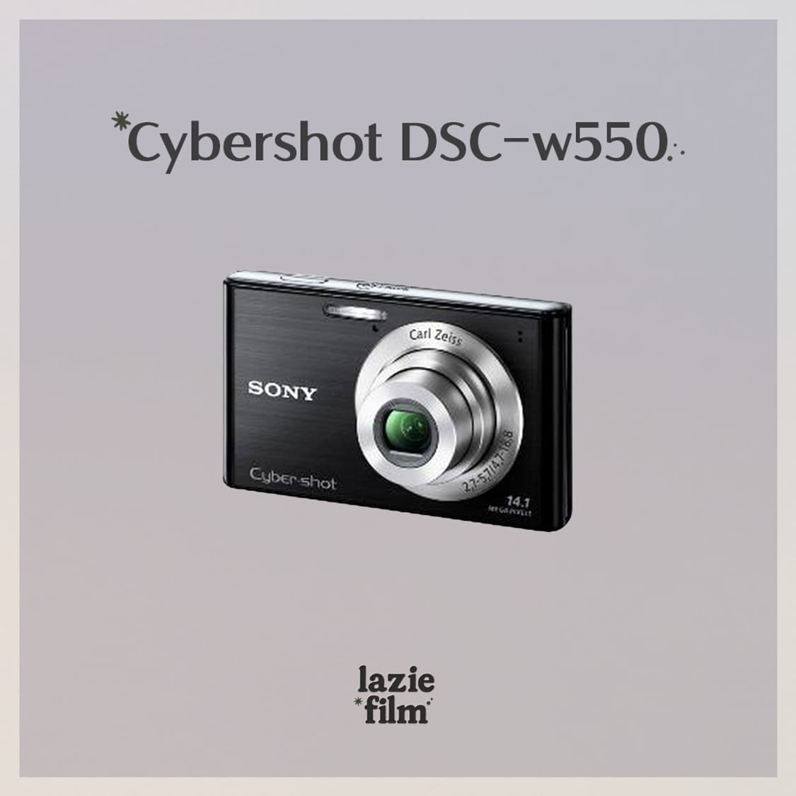 필카st✧･ﾟSony Cybershot 소니 사이버샷 dsc-w550 상품이미지1