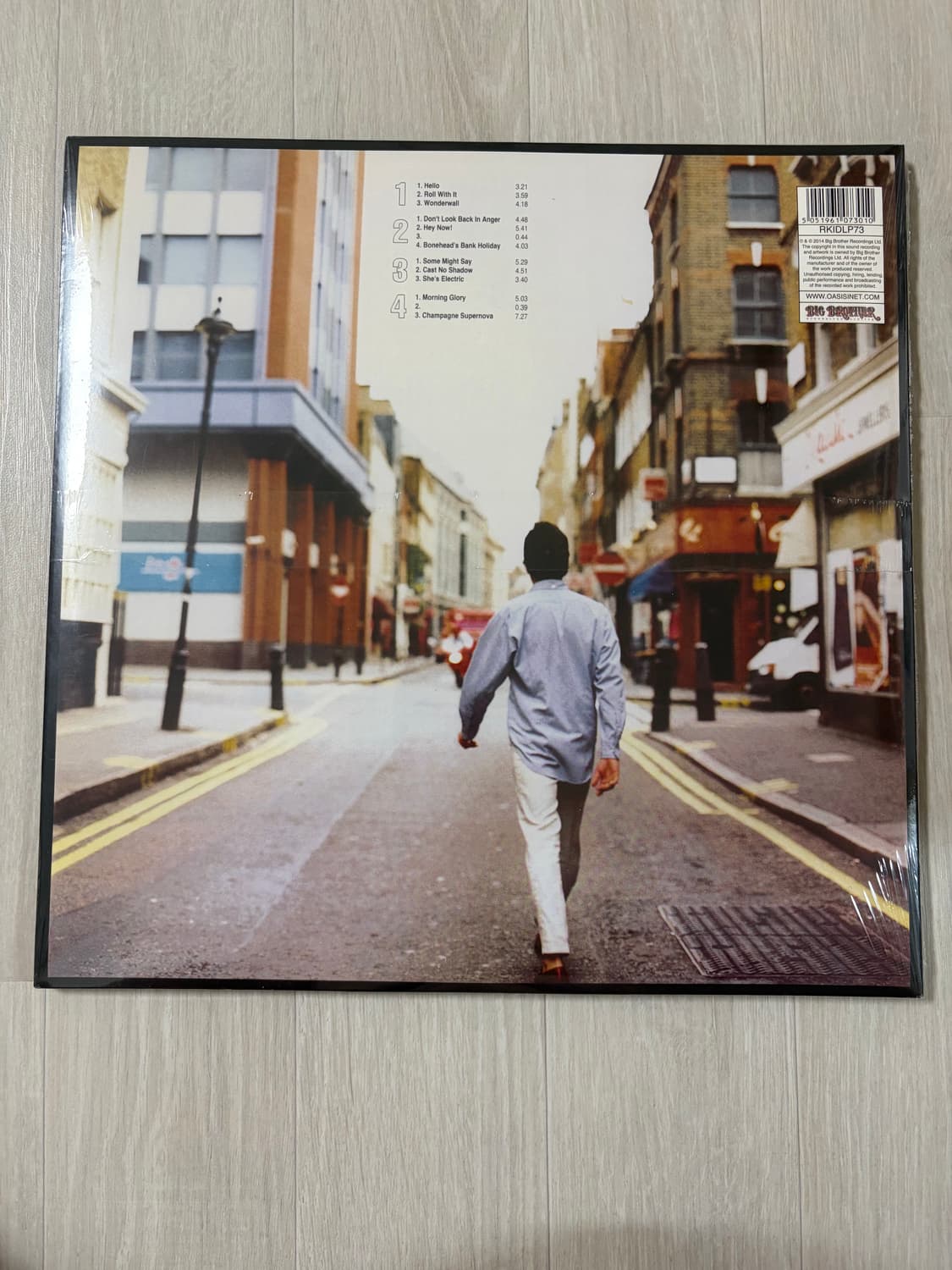 오아시스 2집 lp 미개봉 상품이미지2