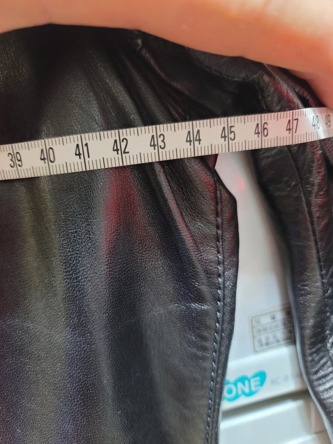 PRADA 여성 가죽 자켓 블레이져 블랙 EU44 상품이미지8