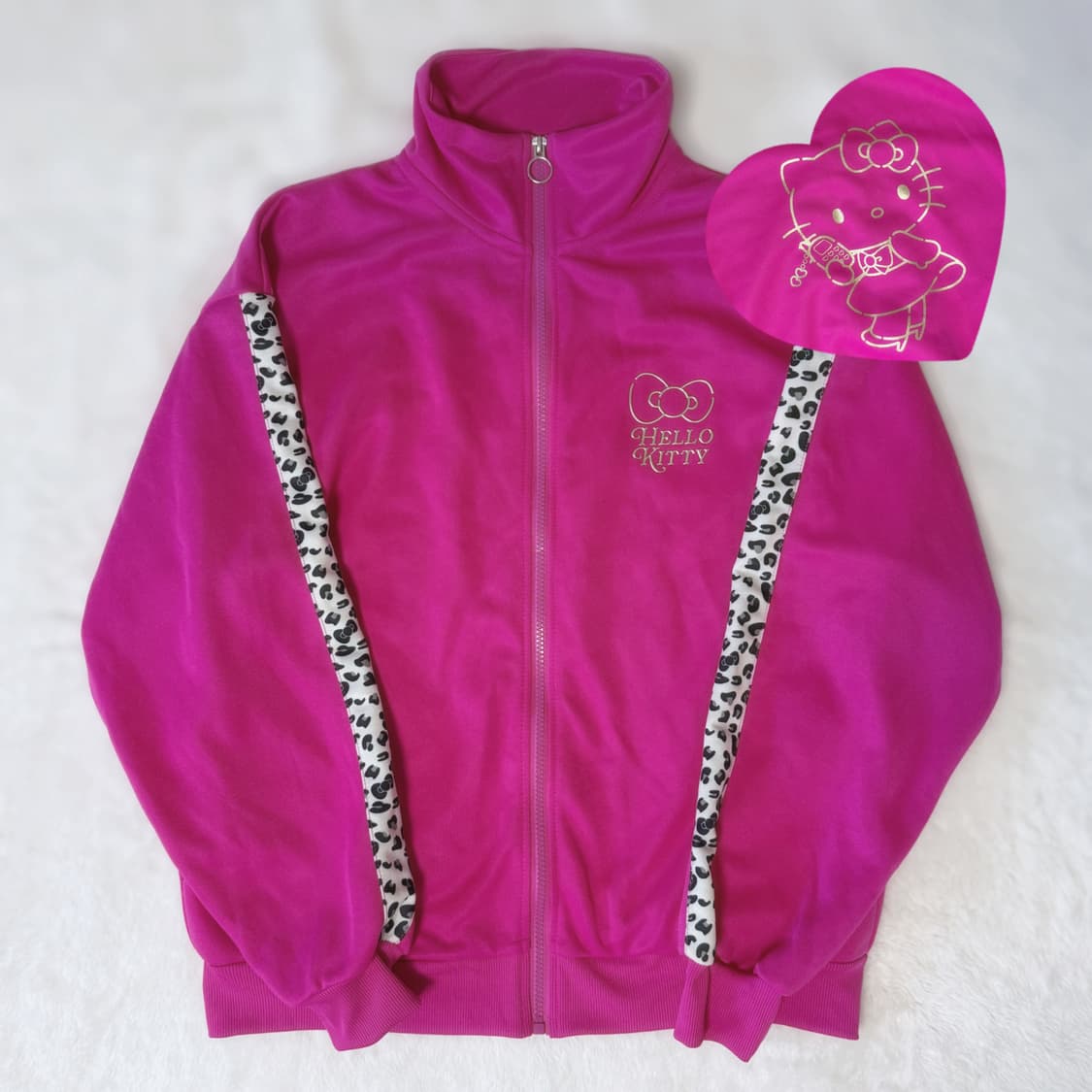 Hello Kitty 헬로키티 50주년 호피 대장 져지 ≽^•⩊•^≼ 상품이미지1