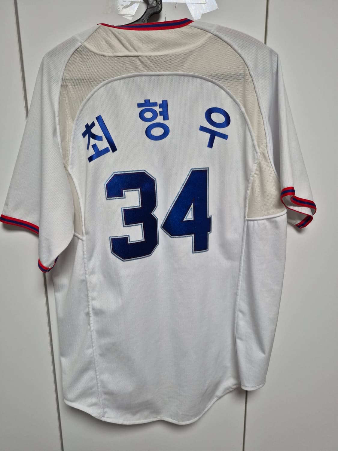 빈폴 정품 삼성라이온즈 유니폼 100사이즈 최형우 팝니다 상품이미지4